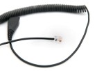 Axtel 04 QD/RJ – kabel spiralny QD-RJ – widok całości