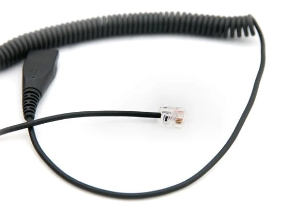 Axtel 03 QD/RJ – kabel spiralny QD-RJ – widok całości