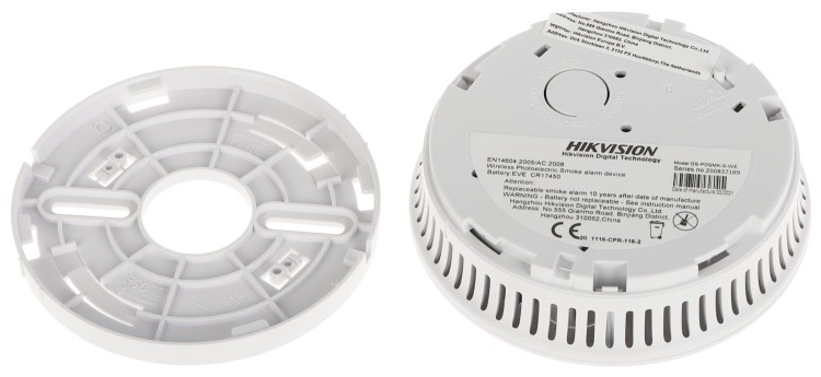 BEZPRZEWODOWA CZUJKA DYMU AX PRO DS-PDSMK-S-WE Hikvision-1199049