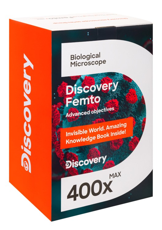 (PL) Mikroskop Discovery Femto Polar z książką-1430669