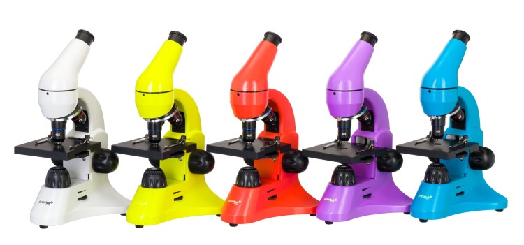 (PL) Mikroskop Levenhuk Rainbow 50L Lime\Limonka-1439063