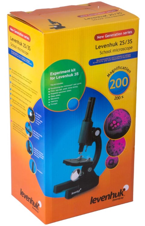 (PL) Monokularowy mikroskop Levenhuk 3S NG-1436160