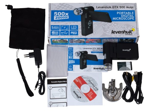 Mikroskop cyfrowy Levenhuk DTX 500 Mobi-1434722