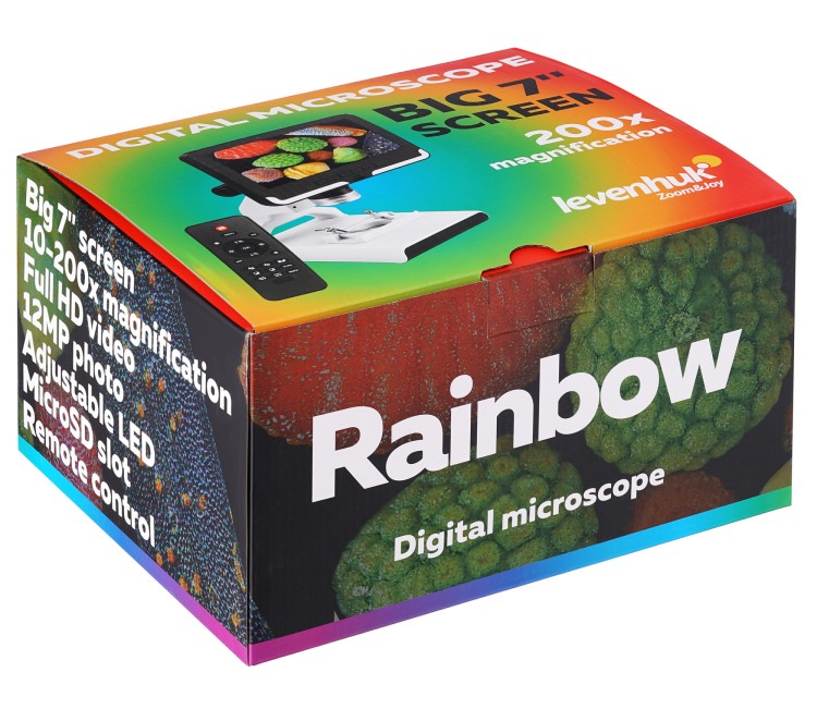 Mikroskop cyfrowy Levenhuk Rainbow DM700 LCD-1428021