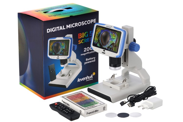 Mikroskop cyfrowy Levenhuk Rainbow DM500 LCD-1427945