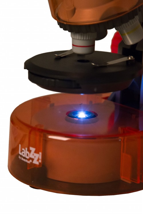 (PL) Mikroskop Levenhuk LabZZ M101 Orange\Pomarańcza-1443387