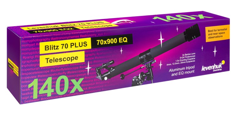 Teleskop Levenhuk Blitz 70 PLUS-1428171