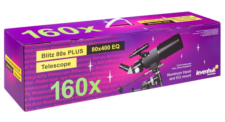 Teleskop Levenhuk Blitz 80s PLUS-1428183