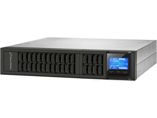 UPS RACK POWERWALKER VFI 1000 CRS ON-LINE 1000VA 3X IEC C13 USB-B RS-232 LCD ŁADOWARKA 6A 2U-1151714