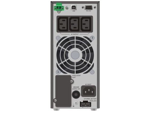 UPS POWERWALKER VFI 1000 TGS ON-LINE 1000VA TGS 3X IEC C13 USB-B RS-232 LCD TOWER EPO BEZ AKU-1151486