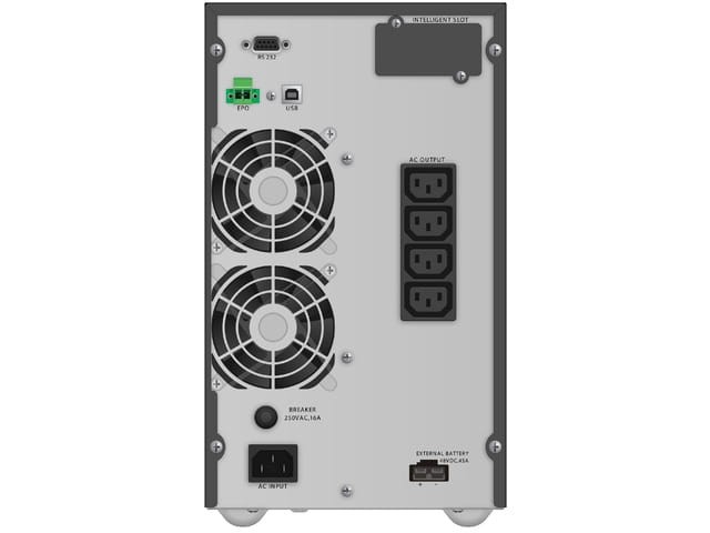 UPS POWERWALKER VFI 2000 TGB ON-LINE 2000VA 4X IEC C13 USB-B RS-232 LCD TOWER EPO-1151517