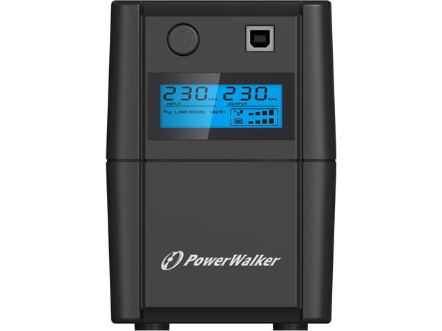 UPS POWERWALKER VI 850 SHL LINE-INTERACTIVE 850VA 2X SCHUKO USB-B LCD-1151417