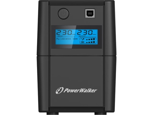 UPS POWERWALKER VI 850 SHL IEC LINE-INTERACTIVE 850VA 4X IEC C13 USB-B LCD-1151424