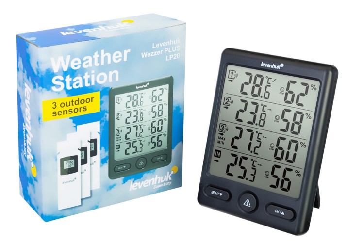 Stacja meteorologiczna Levenhuk Wezzer PLUS LP20-1452715