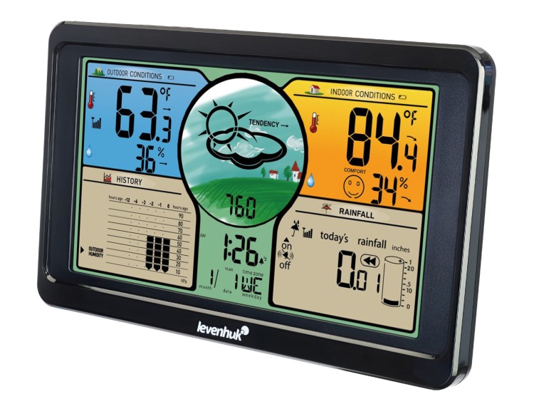 Stacja meteorologiczna Levenhuk Wezzer PLUS LP70-1452750