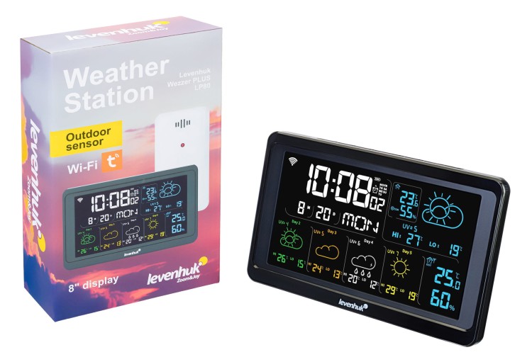 Stacja meteorologiczna Levenhuk Wezzer PLUS LP80-1452760