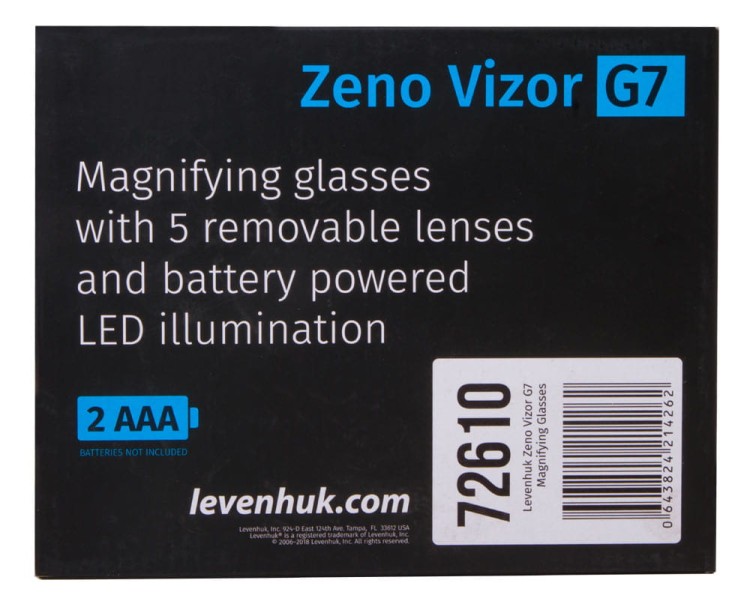 Okulary powiększające Levenhuk Zeno Vizor G7-1467906