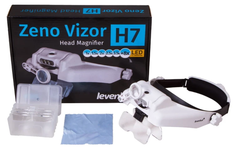 Lupa nagłowna Levenhuk Zeno Vizor H7-1467921