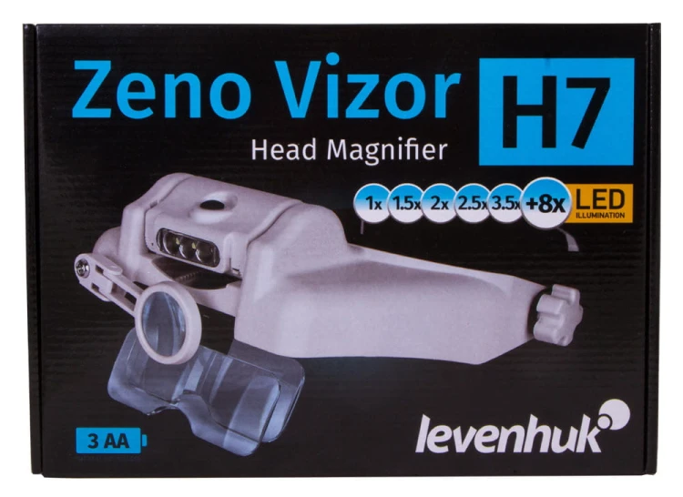 Lupa nagłowna Levenhuk Zeno Vizor H7-1467919
