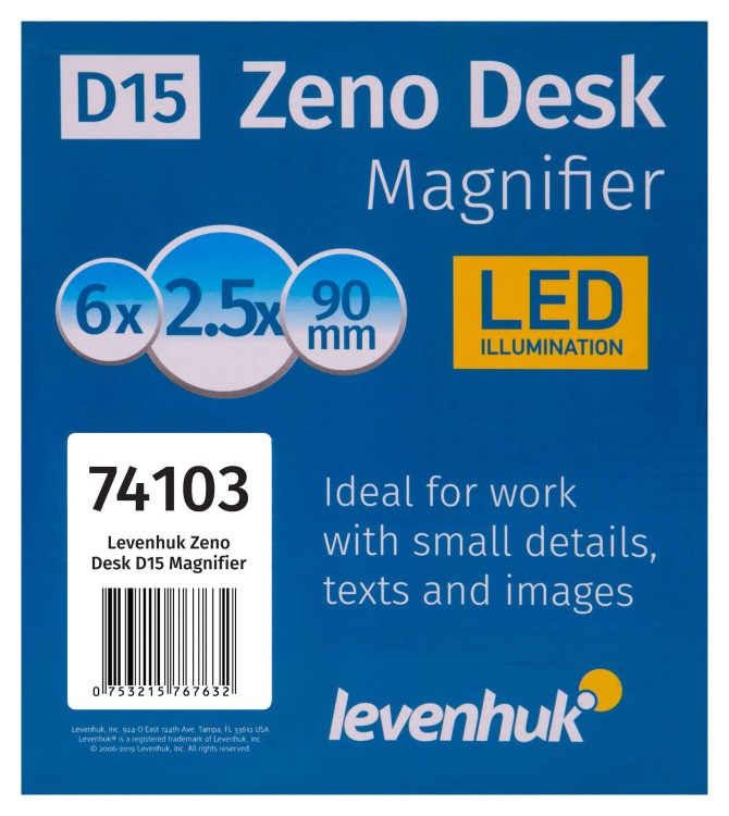 Lupa Levenhuk Zeno Desk D15-1458641