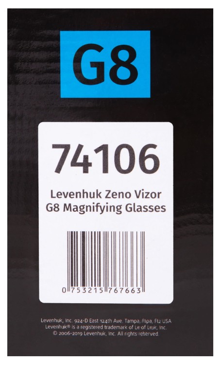 Okulary powiększające Levenhuk Zeno Vizor G8-1458690