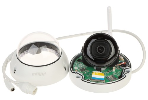 KAMERA WANDALOODPORNA IP IPC-HDBW1230DE-SW-0360B Wi-Fi - 1080p 3.6mm DAHUA-1319352