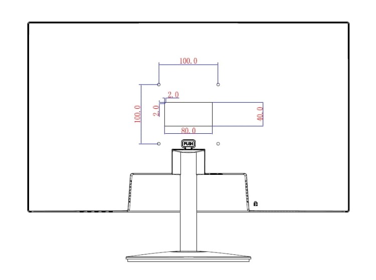 MONITOR VGA, HDMI LM24-A200 24" DAHUA-1319111
