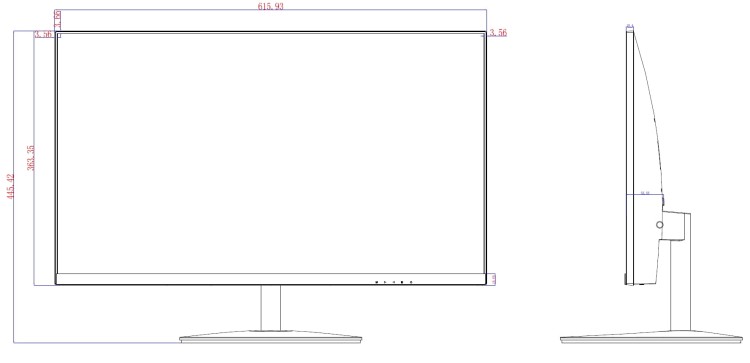 MONITOR VGA, HDMI LM27-A200 27" DAHUA-1319119