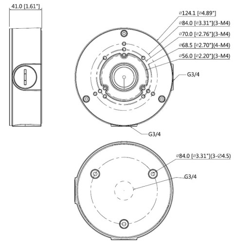 UCHWYT KAMERY PFA130-E DAHUA-1344983
