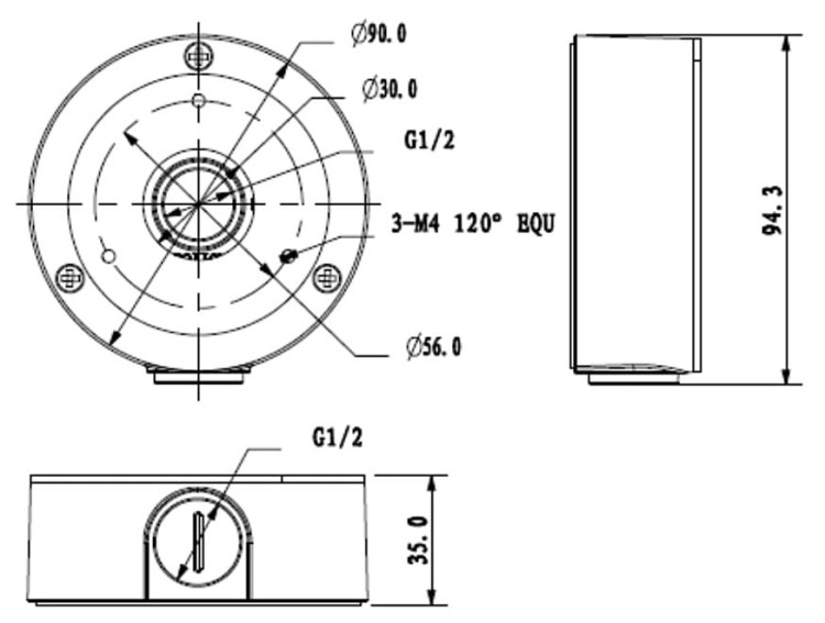 UCHWYT KAMERY PFA134 DAHUA-1336491