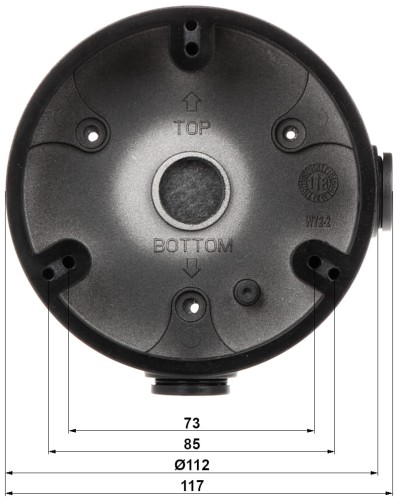UCHWYT KAMERY PFA136-BLACK DAHUA-1341333