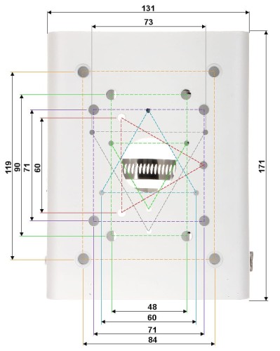 UCHWYT NA SŁUP PFA150-V2 DAHUA-1342143