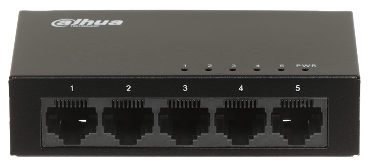 SWITCH PRZEMYSŁOWY   PFS3005-5GT-V2 5-PORTOWY DAHUA-1518053