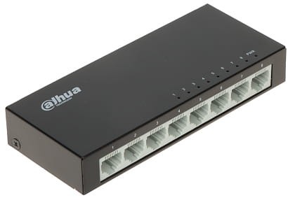 SWITCH   PFS3008-8ET-V2 8-PORTOWY DAHUA-1446380