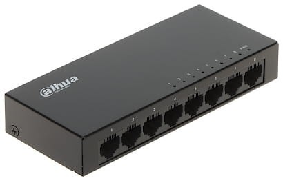 SWITCH PRZEMYSŁOWY   PFS3008-8GT-V2 8-PORTOWY DAHUA-1517161