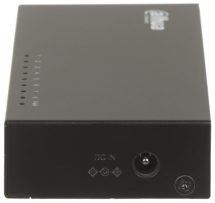 SWITCH PRZEMYSŁOWY   PFS3008-8GT-V2 8-PORTOWY DAHUA-1517164