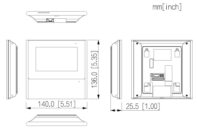 PANEL WEWNĘTRZNY VTH2611L-WP Wi-Fi / IP DAHUA-1517736