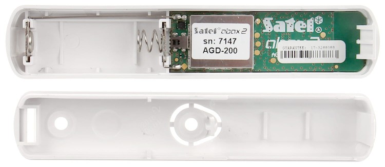 BEZPRZEWODOWA CZUJKA ZBICIA SZKŁA AGD-200 ABAX/ABAX2 SATEL-1339255