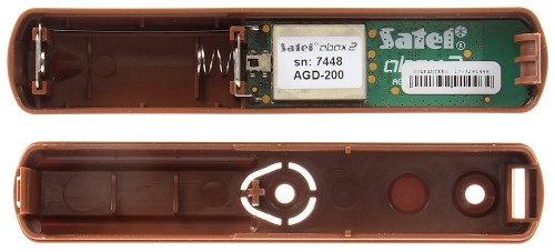 BEZPRZEWODOWA CZUJKA ZBICIA SZKŁA AGD-200-BR SATEL-1339661
