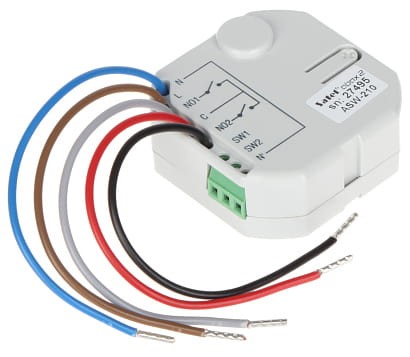 BEZPRZEWODOWY DWUKANAŁOWY STEROWNIK 230V AC ASW-210 ABAX/ABAX2 SATEL-1338761