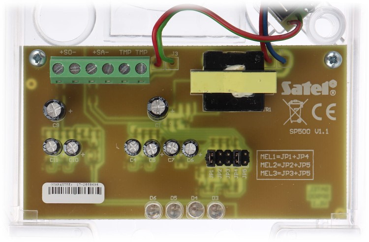 SYGNALIZATOR ZEWNĘTRZNY SP-500-R SATEL-1355252