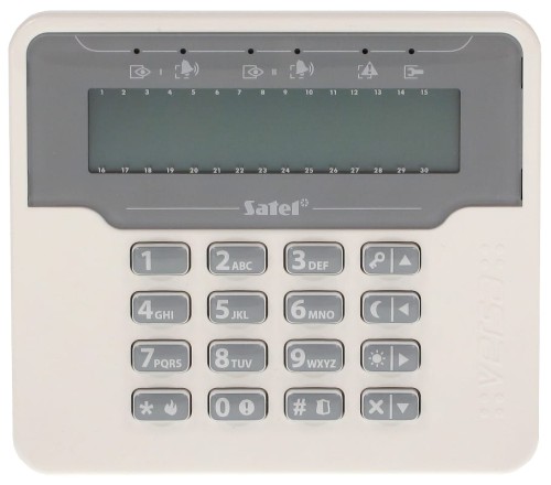 KLAWIATURA DO CENTRALI ALARMOWEJ VERSA-LCDM-WH SATEL-1352945