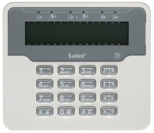 KLAWIATURA DO CENTRALI ALARMOWEJ VERSA-LCDR-WH SATEL-1350091