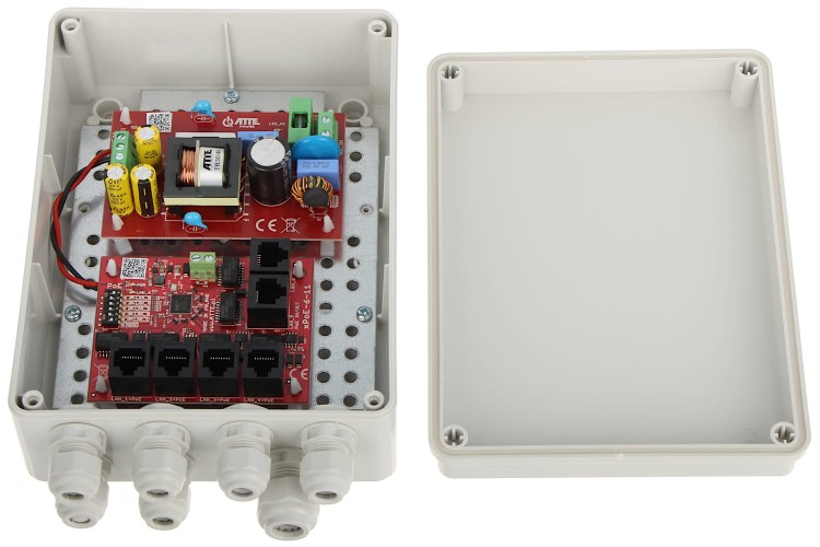 SWITCH POE IP-5-11-M2 5-PORTOWY ATTE-1331722