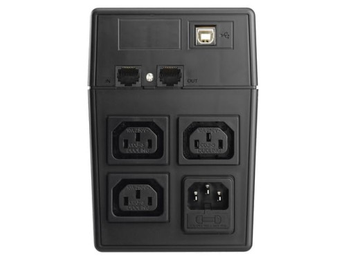 UPS POWERWALKER LINE-INTERACTIVE 800VA 3X IEC 230V, PURE SINE WAVE, RJ11/45 IN/OUT, USB, LCD-1151380