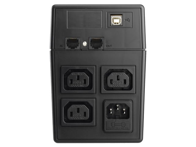 UPS POWERWALKER LINE-INTERACTIVE 800VA 3X IEC 230V, PURE SINE WAVE, RJ11/45 IN/OUT, USB, LCD-1151380