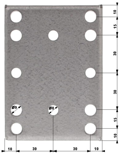 UCHWYT NA SŁUP BRU-1-1353580