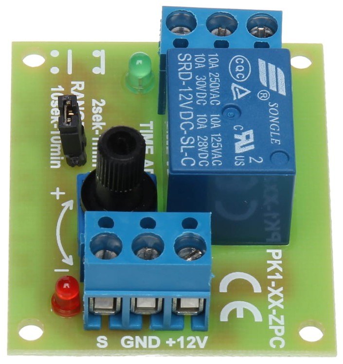 MODUŁ PRZEKAŹNIKA CZASOWEGO PK1-12-ZPC DELTA-1350366