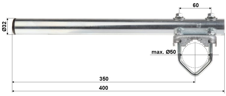 UCHWYT RUROWY URI-32Z30-1355567