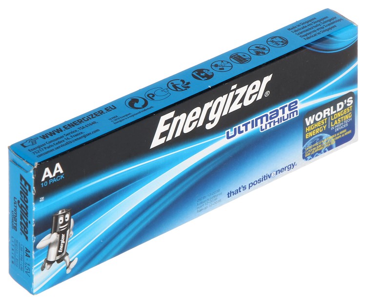 BATERIA LITOWA BAT-AA-LITHIUM/E*P10 1.5V L91 / FR6 (AA) ENERGIZER-1338827